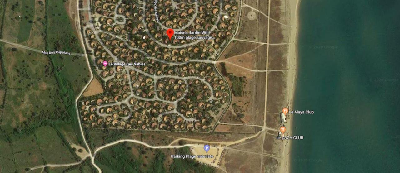 טוריי Maison Jardin Wifi - Climatisation - 100 M Plage Sauvage - 20 Min Perpignan מראה חיצוני תמונה