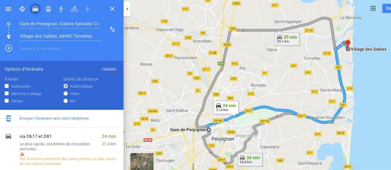 טוריי Maison Jardin Wifi - Climatisation - 100 M Plage Sauvage - 20 Min Perpignan מראה חיצוני תמונה